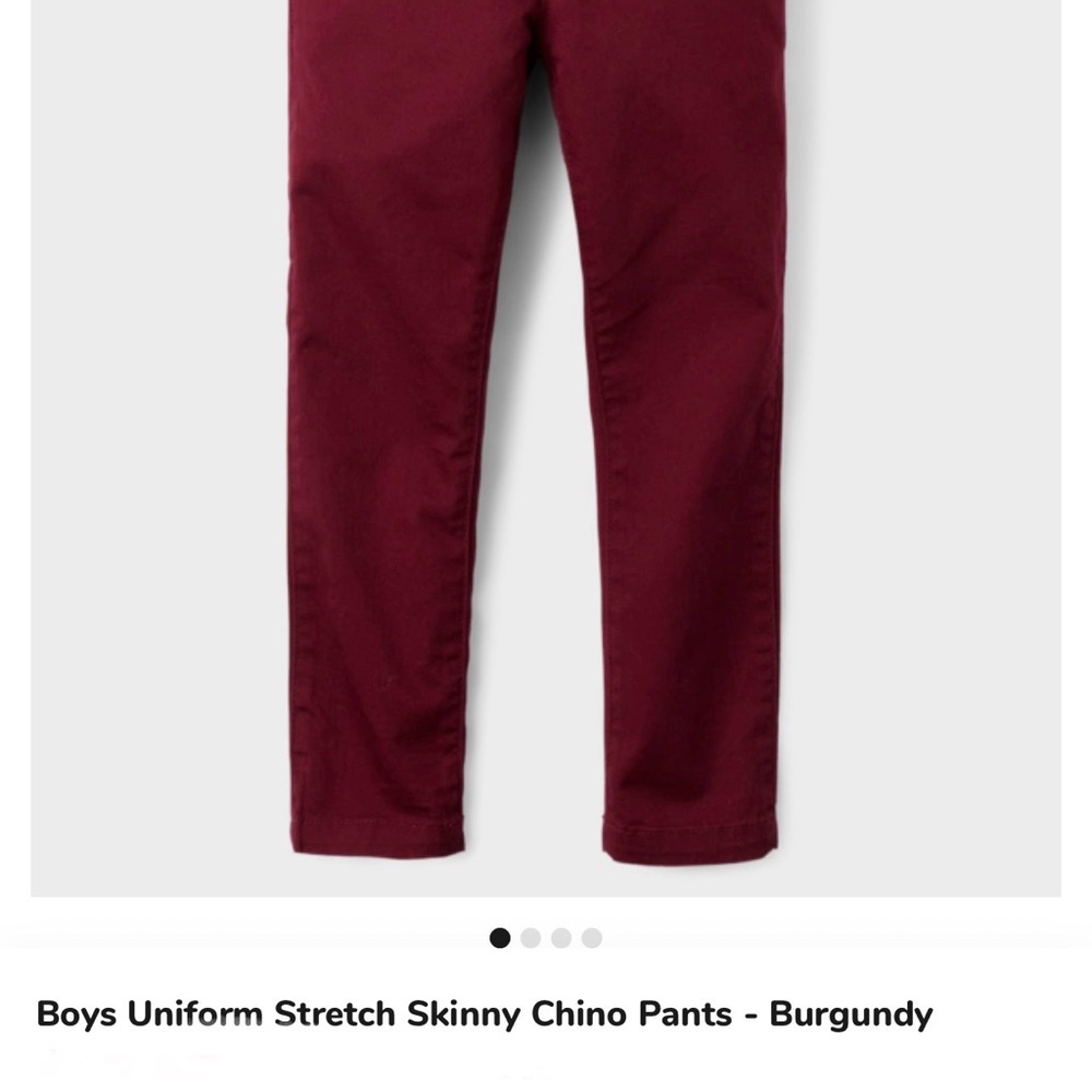 The Children's Place Burgundy Boys' Chino Pants